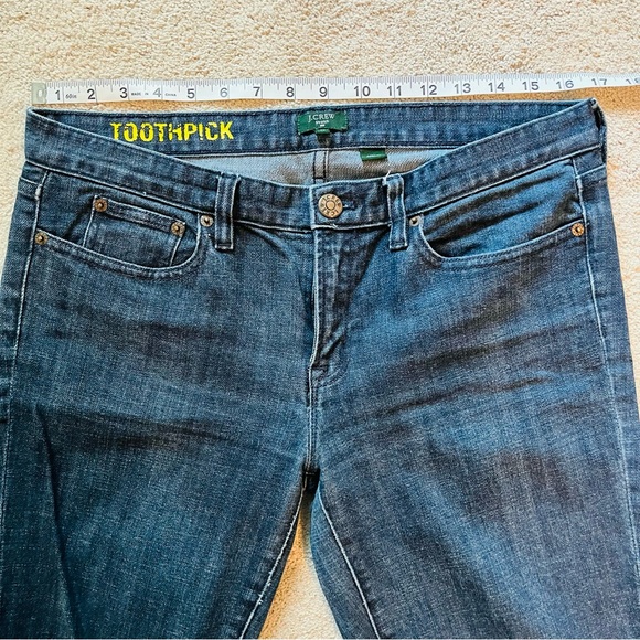 J. Crew Toothpick Jeans, Size 30 - Picture 3 of 8